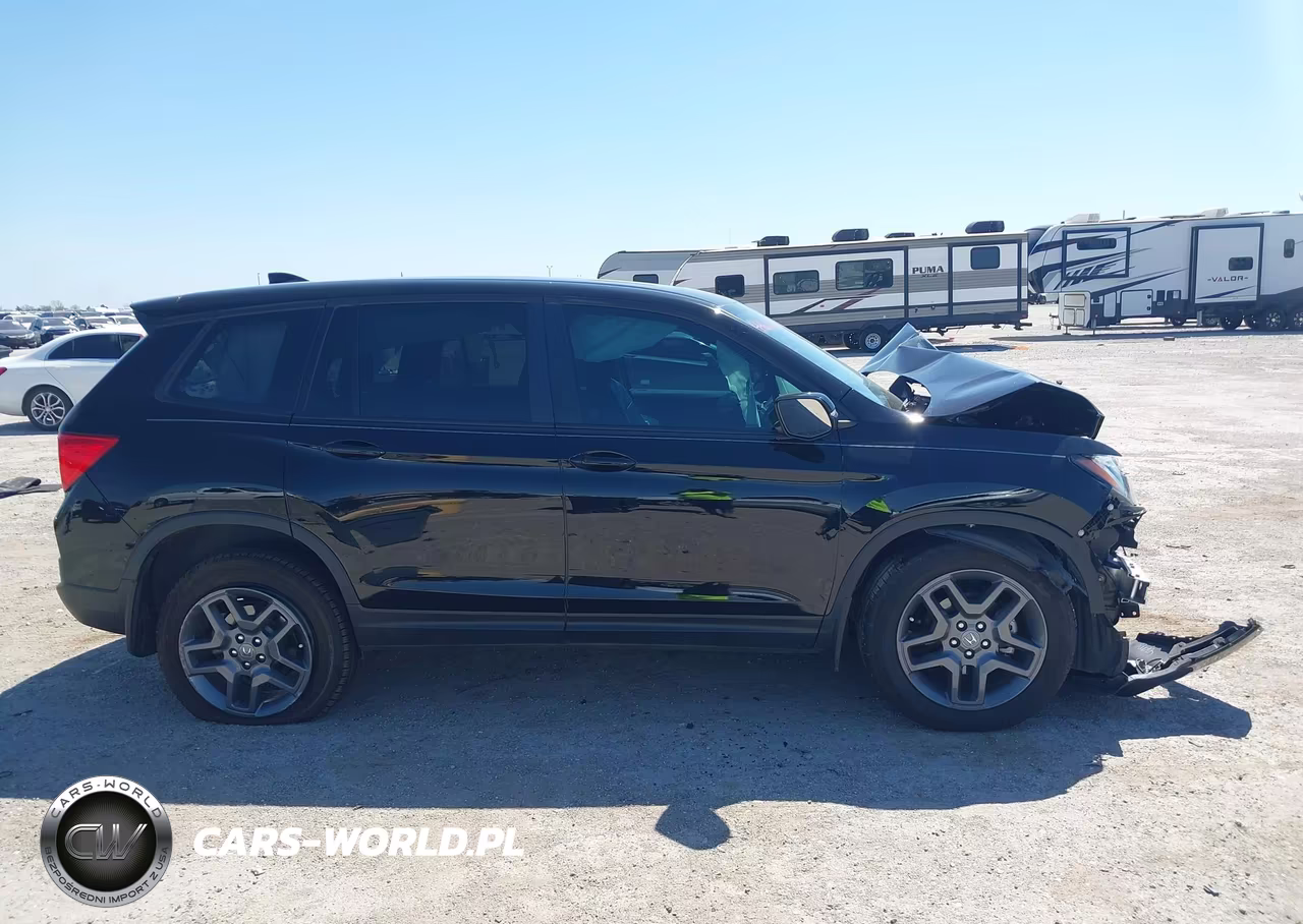 2022 Honda Passport Awd Ex-L VIN:5FNYF8H53NB026813 - 13