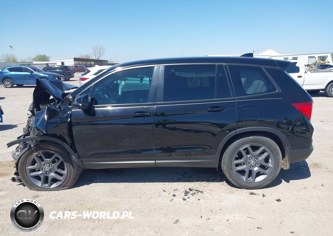 2022 Honda Passport Awd Ex-L VIN:5FNYF8H53NB026813 - 14