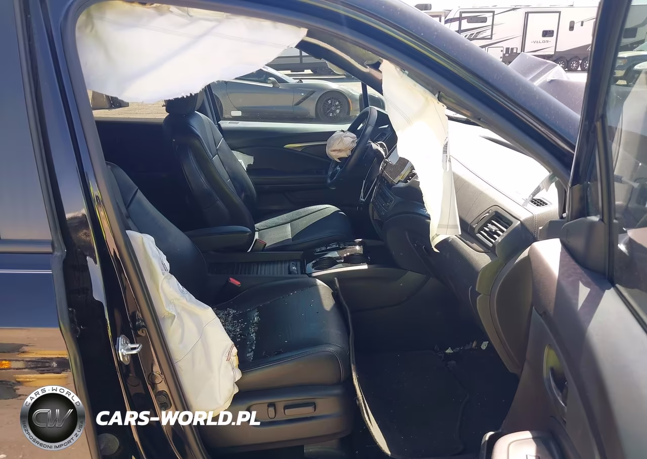 2022 Honda Passport Awd Ex-L VIN:5FNYF8H53NB026813 - 5