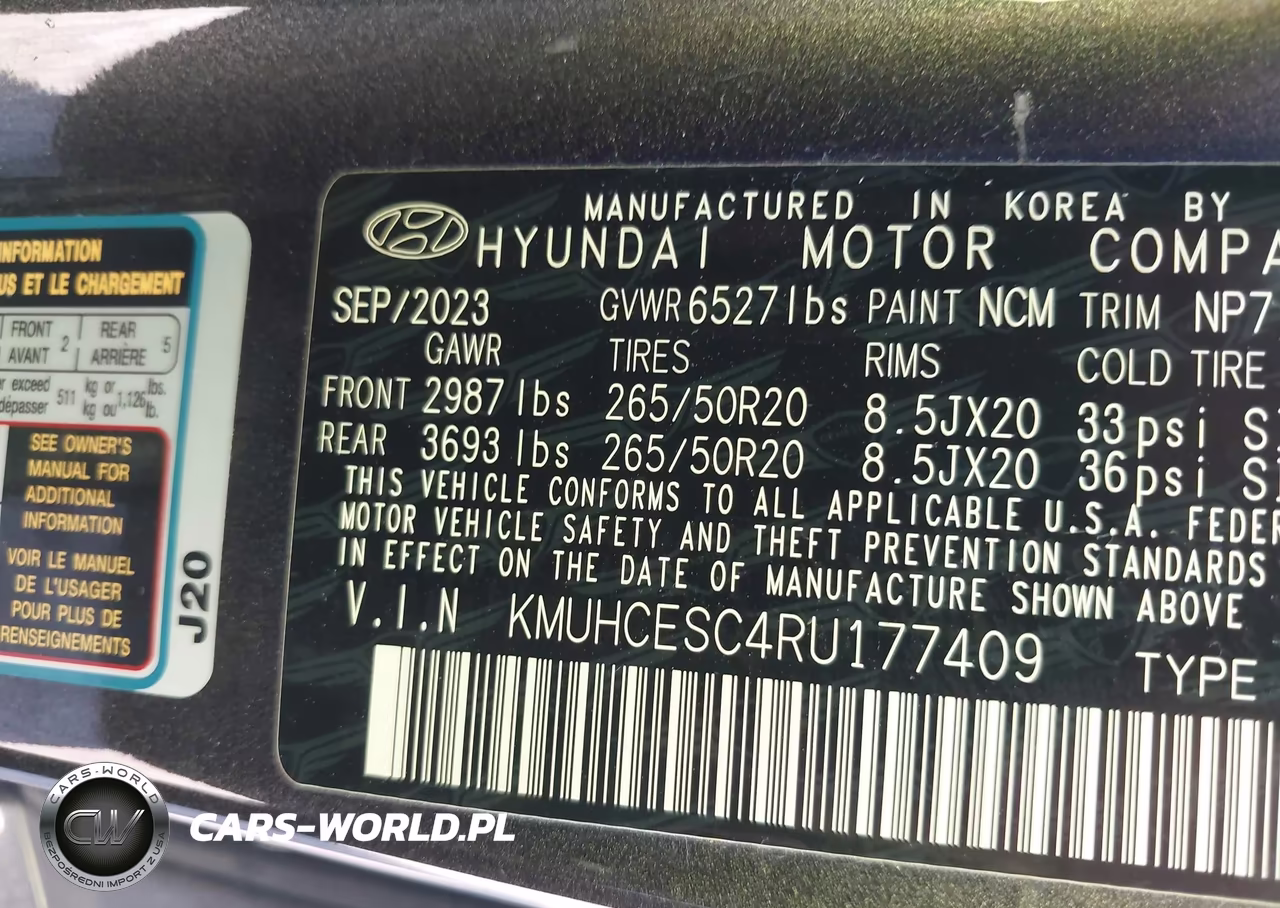 2024 Genesis Gv80 3.5T Awd VIN:KMUHCESC4RU177409 - 9