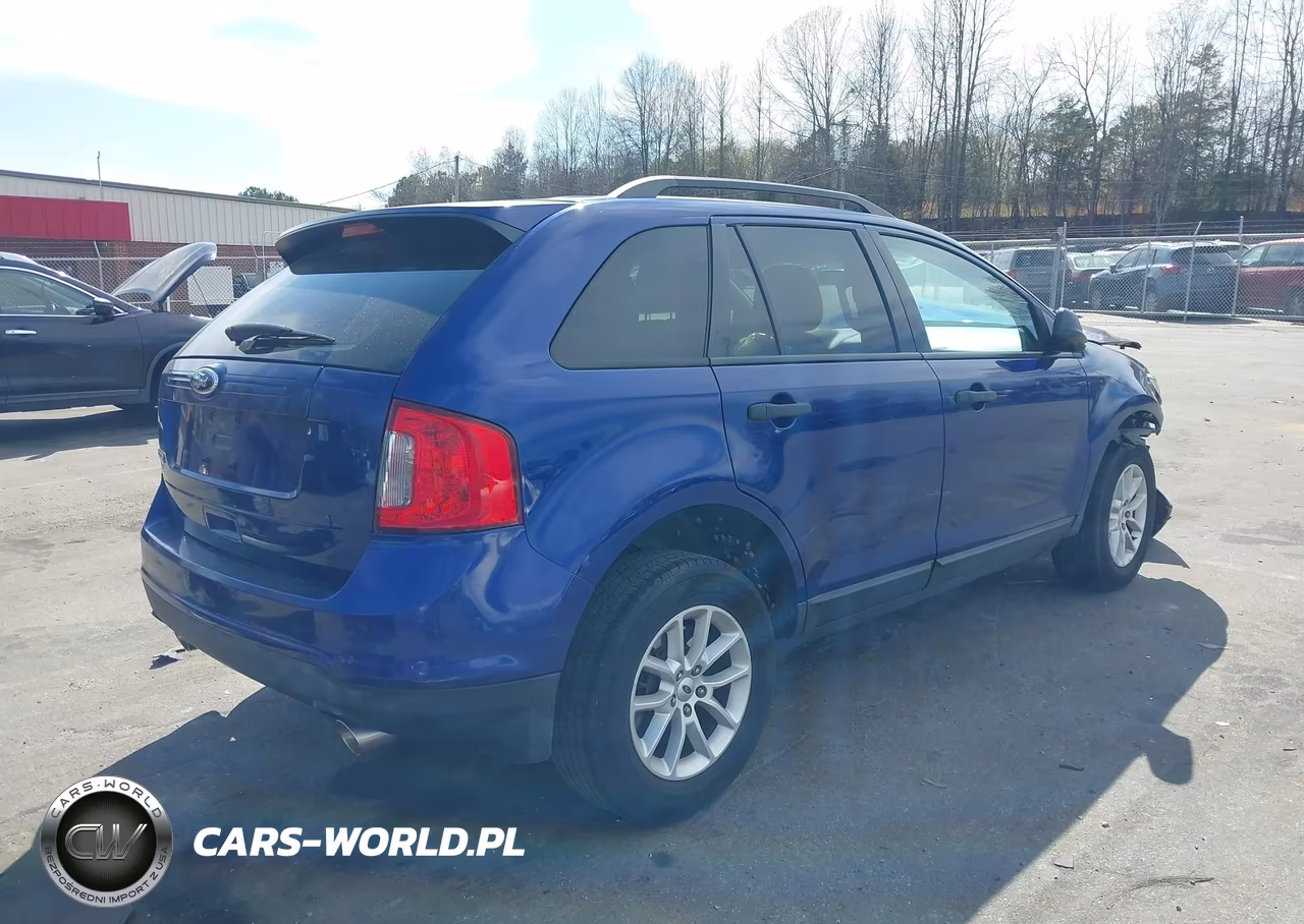 2013 Ford Edge Se VIN:2FMDK3GC2DBB09038 - 4