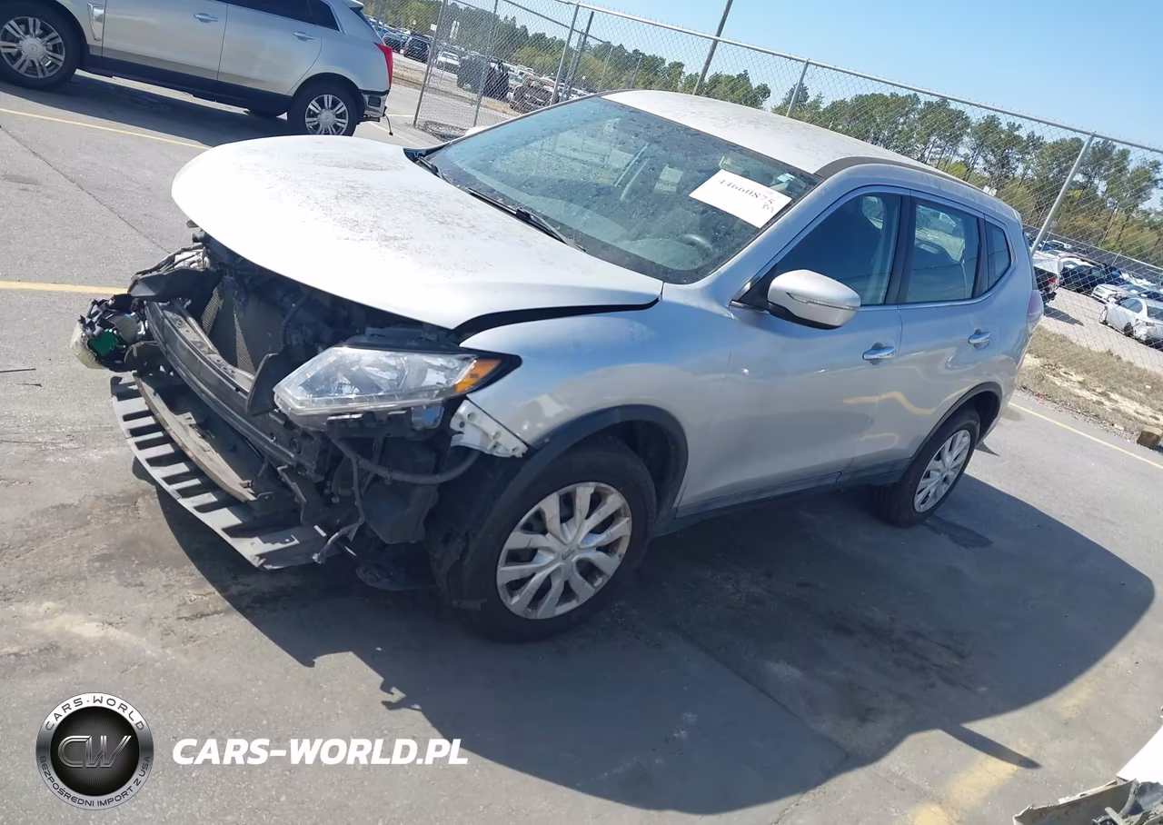 2015 Nissan Rogue S-Sl-Sv VIN:5N1AT2MV3FC870390 - 2