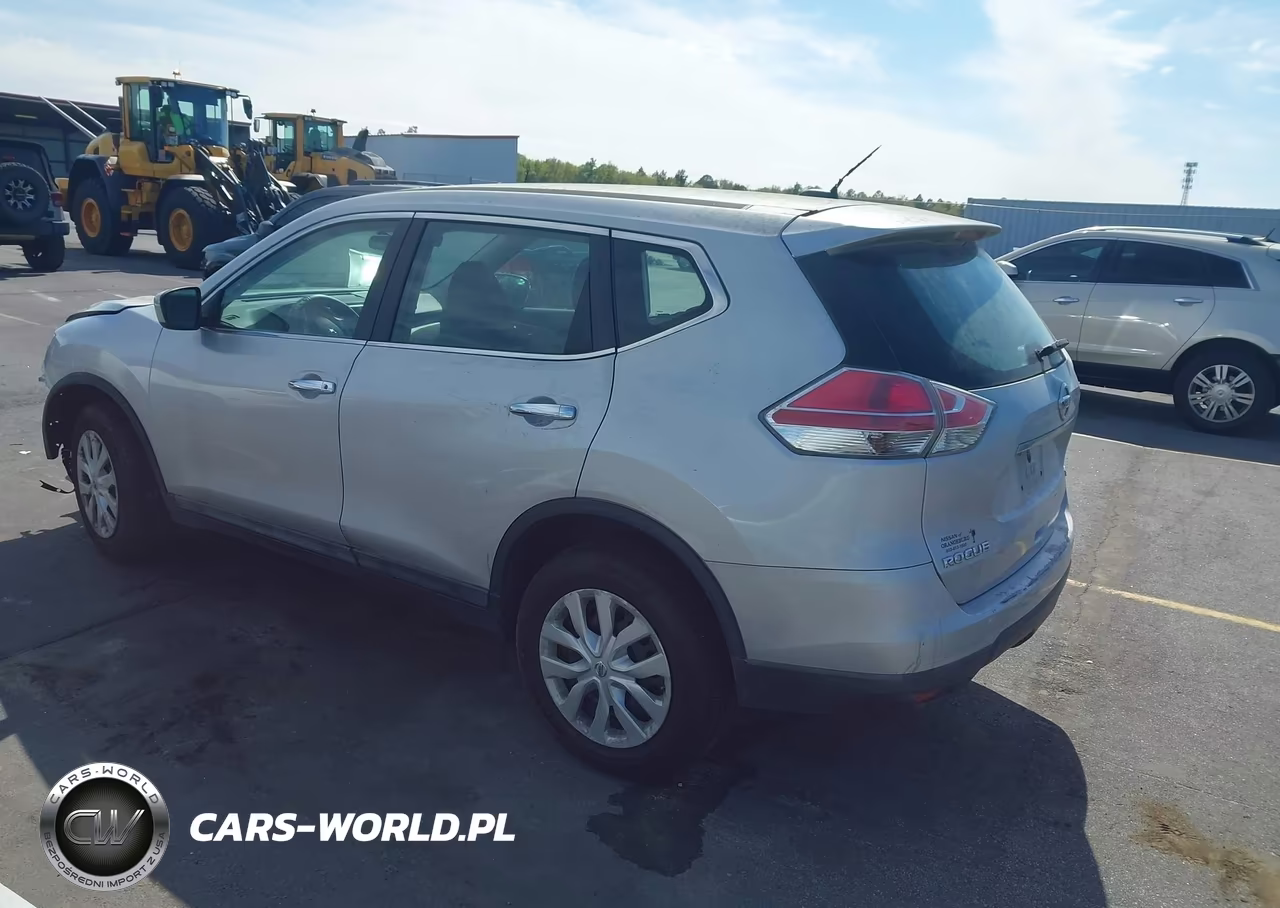 2015 Nissan Rogue S-Sl-Sv VIN:5N1AT2MV3FC870390 - 3