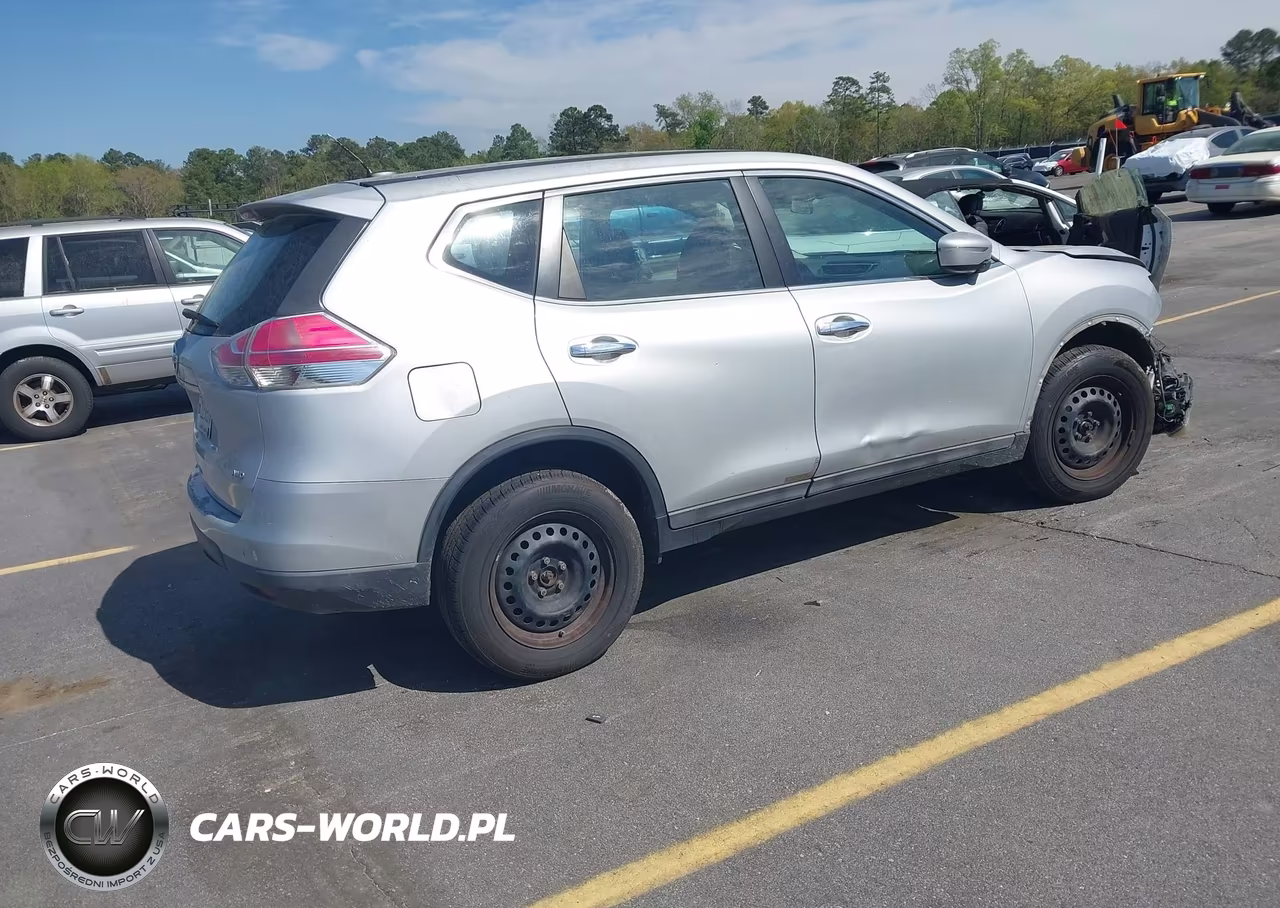 2015 Nissan Rogue S-Sl-Sv VIN:5N1AT2MV3FC870390 - 4
