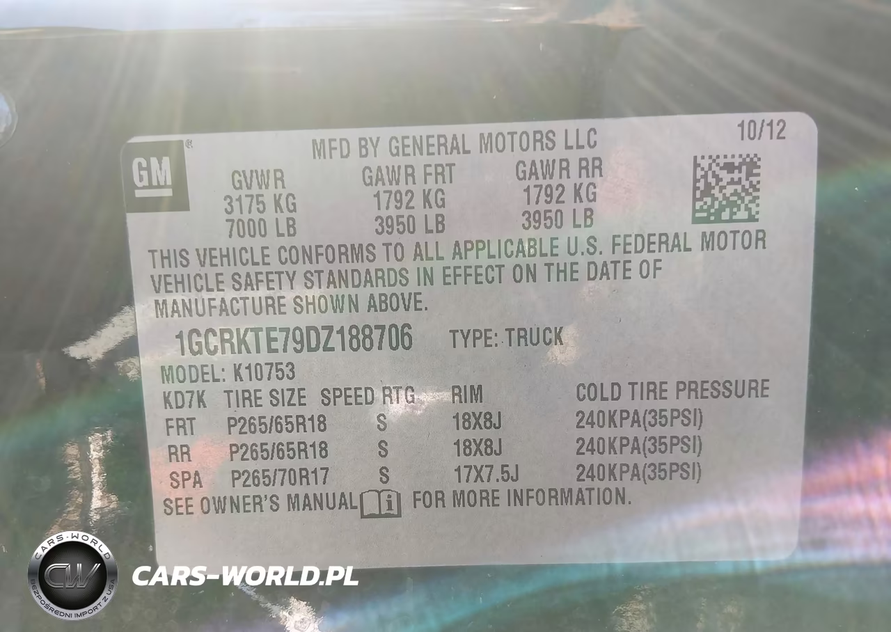 2013 Chevrolet Silverado 1500 Ltz VIN:1GCRKTE79DZ188706 - 9