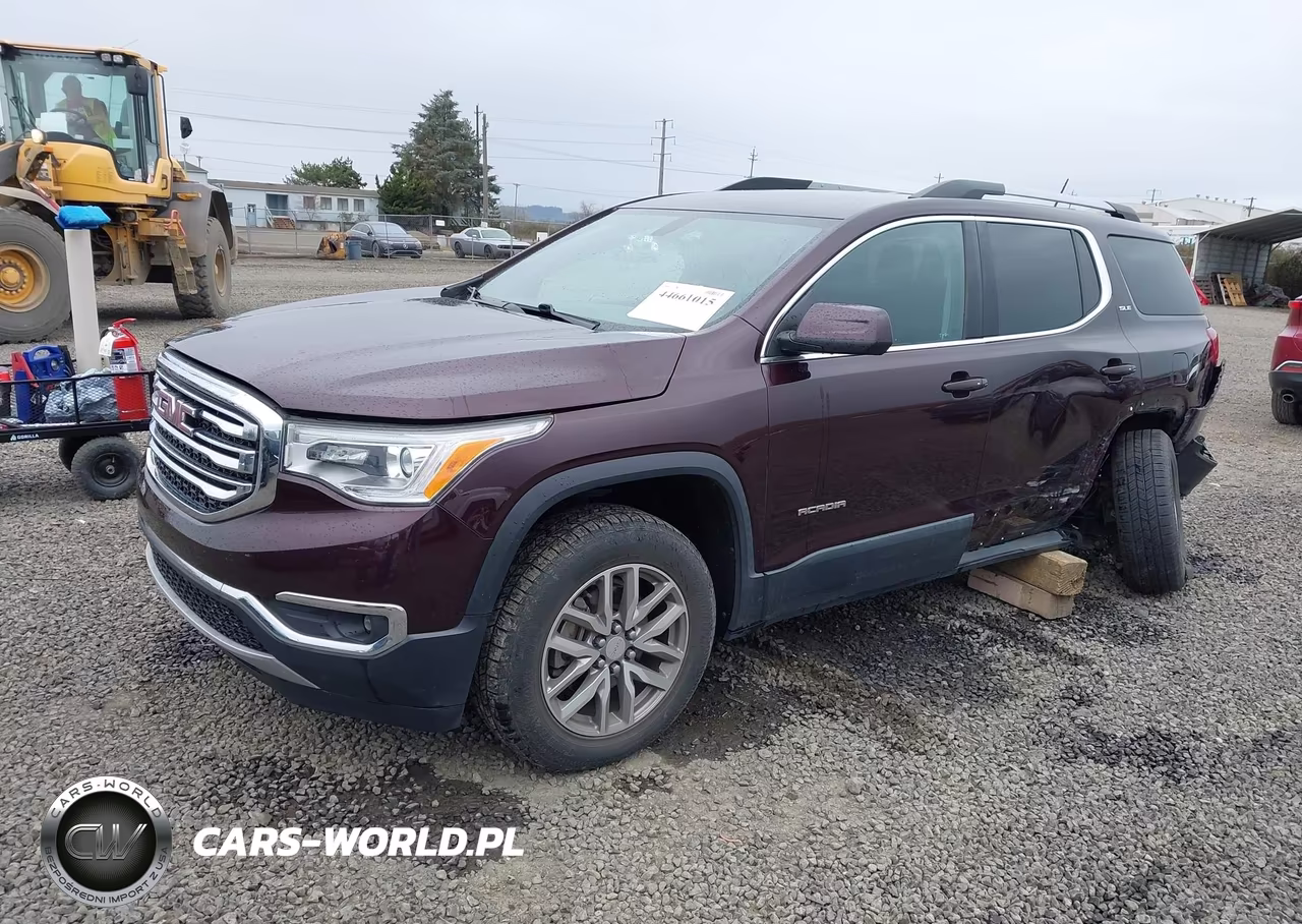 2018 GMC Acadia Sle-2 VIN:1GKKNLLS6JZ196360 - 2