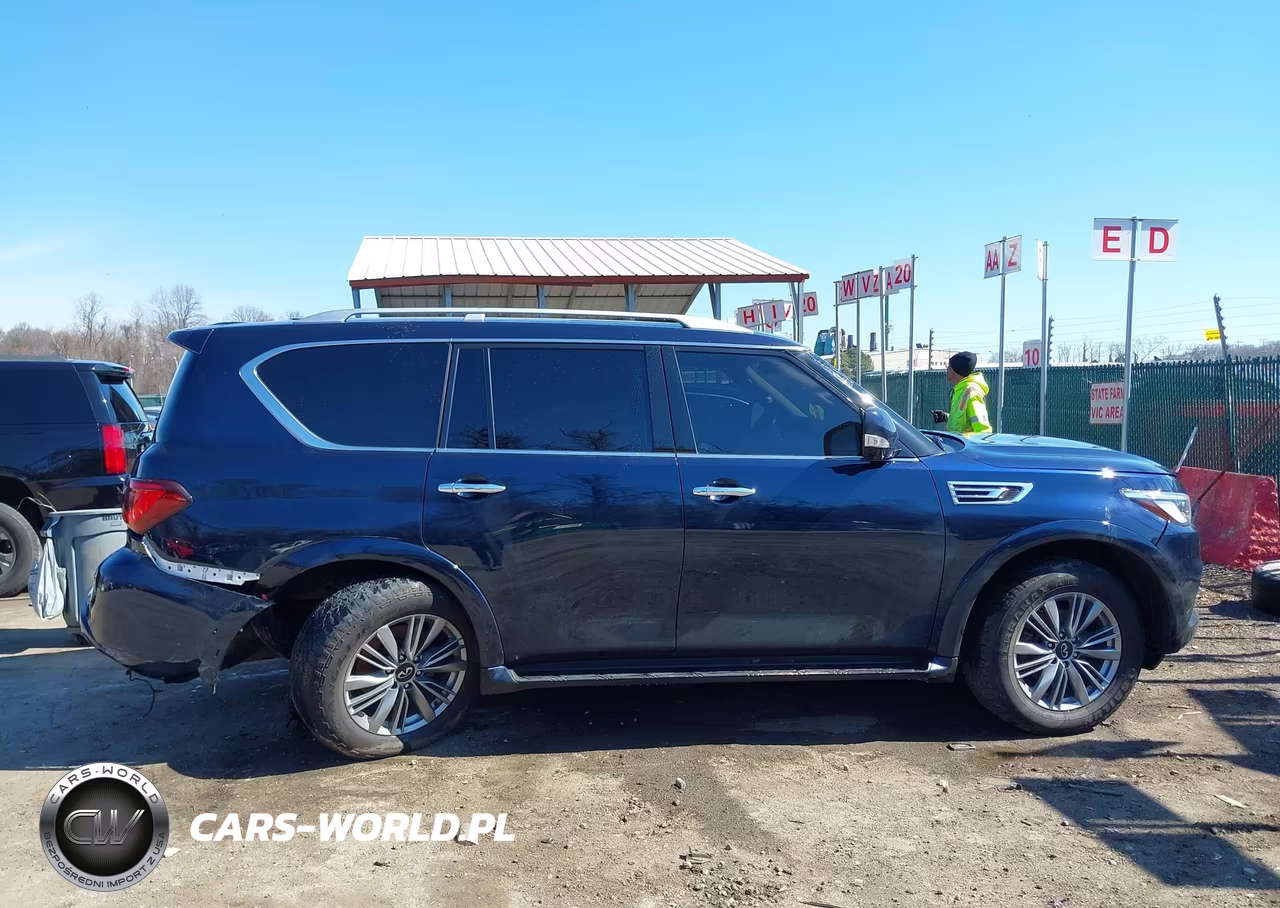 2021 Infiniti Qx80 Luxe Awd VIN:JN8AZ2AE6M9272266 - 13