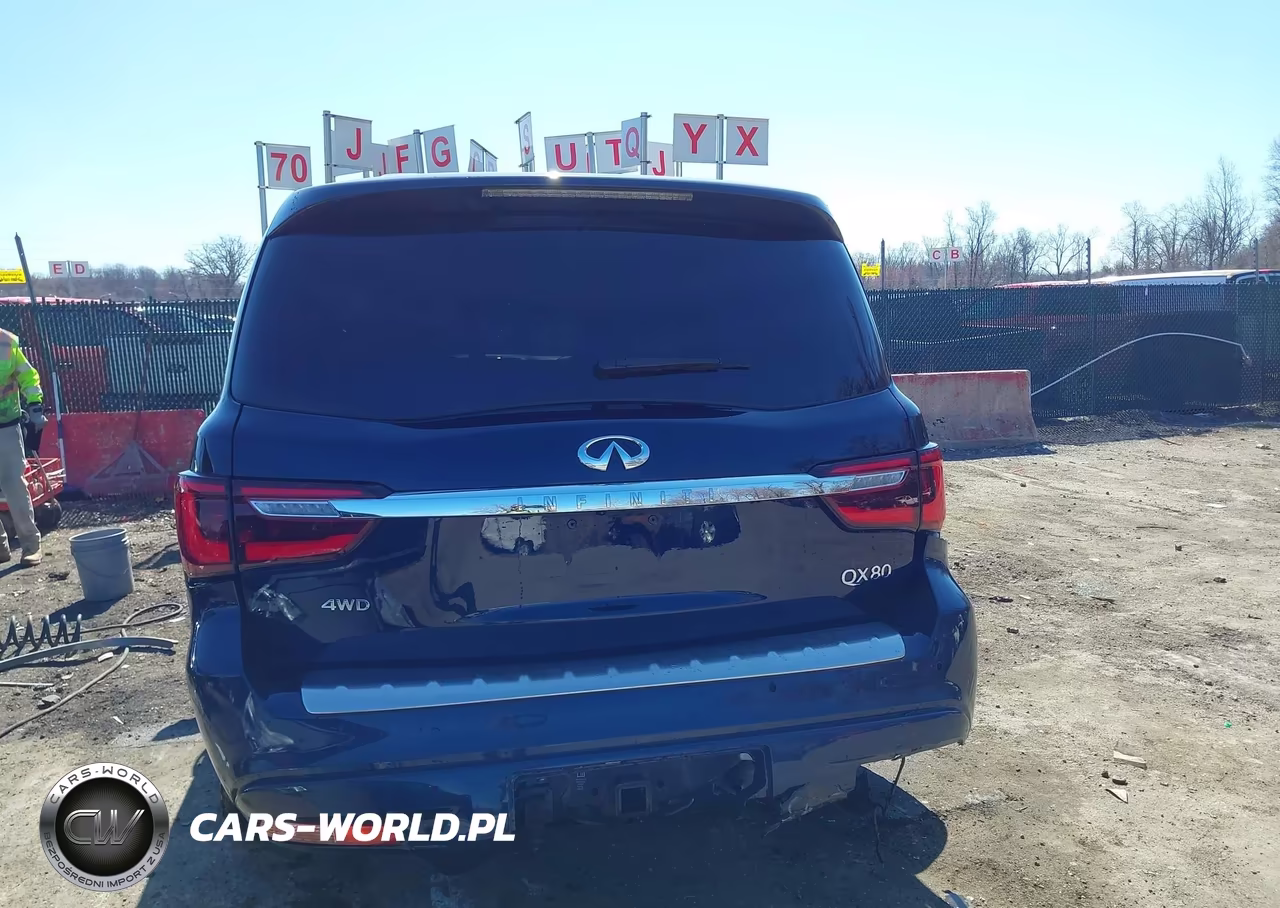 2021 Infiniti Qx80 Luxe Awd VIN:JN8AZ2AE6M9272266 - 16