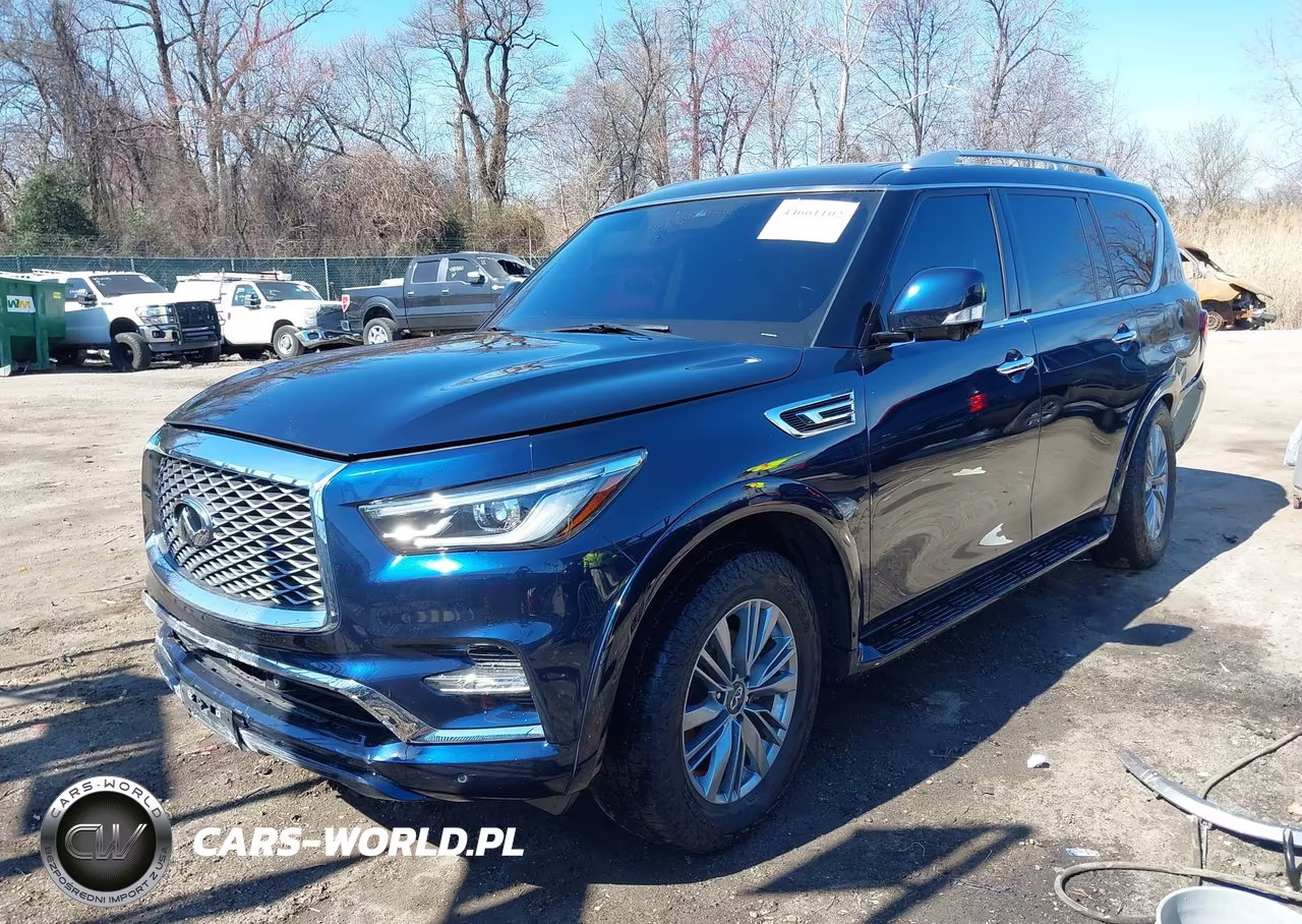 2021 Infiniti Qx80 Luxe Awd VIN:JN8AZ2AE6M9272266 - 2