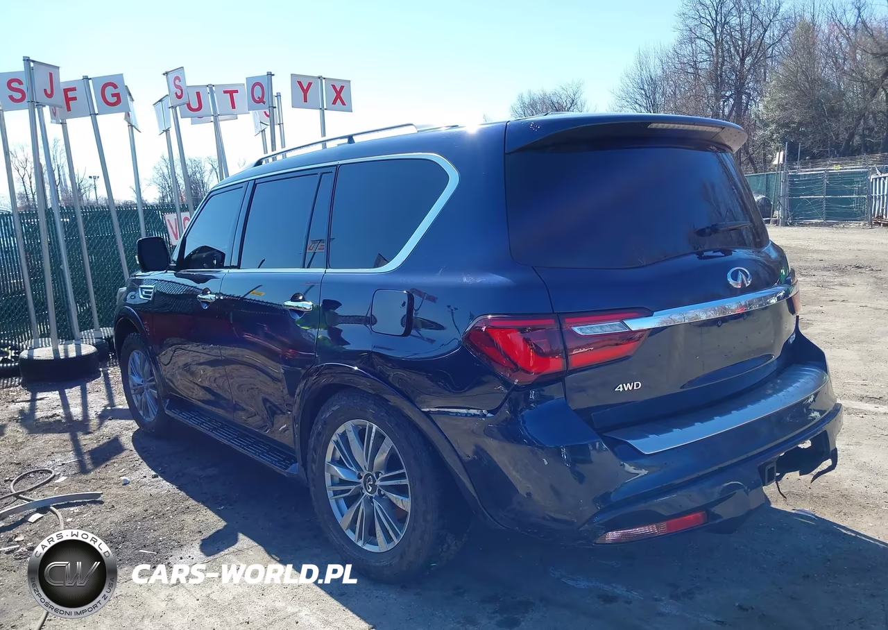 2021 Infiniti Qx80 Luxe Awd VIN:JN8AZ2AE6M9272266 - 3