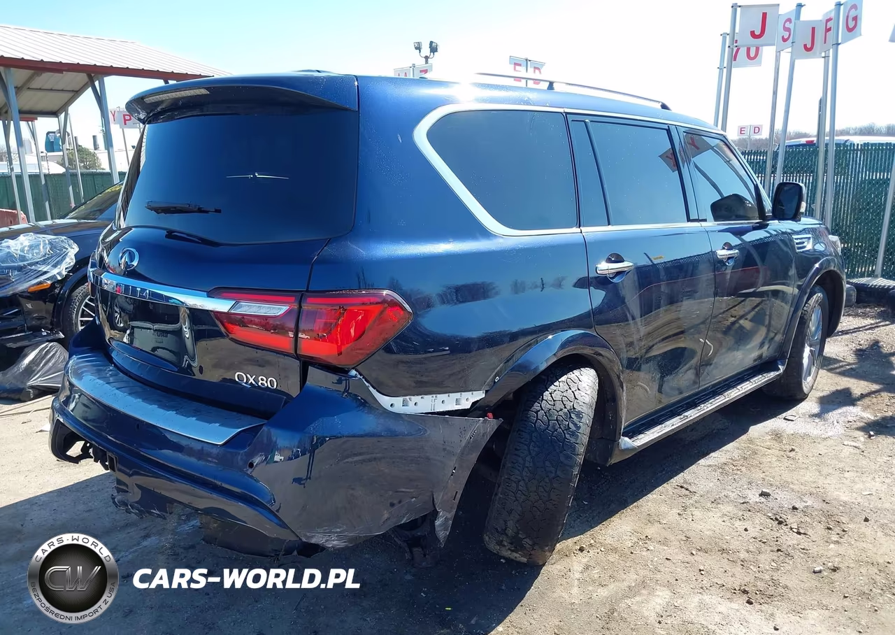 2021 Infiniti Qx80 Luxe Awd VIN:JN8AZ2AE6M9272266 - 4