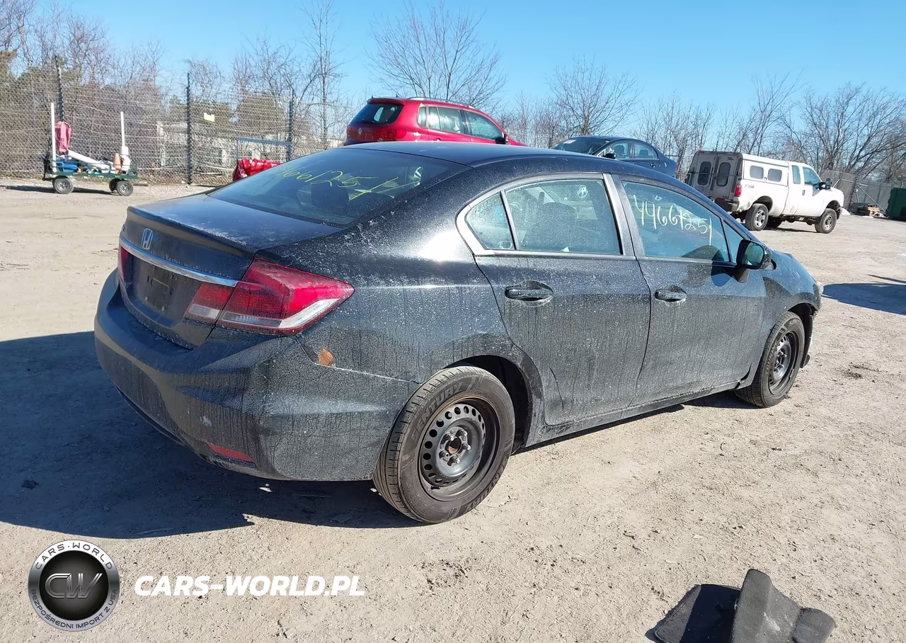 2015 Honda Civic Lx VIN:19XFB2F55FE117771 - 4