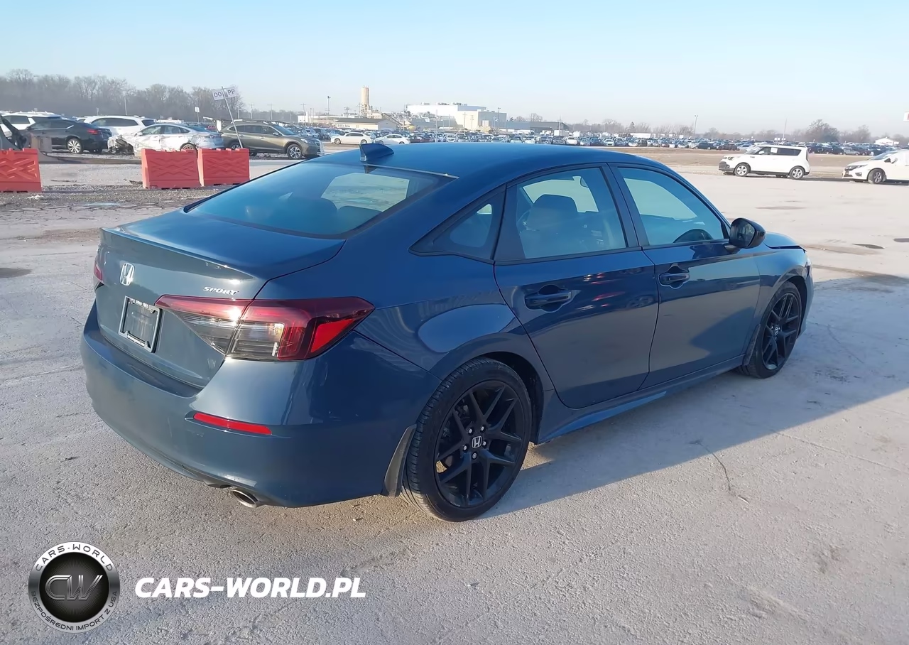 2025 Honda Civic Sport VIN:2HGFE2F53SH521885 - 4