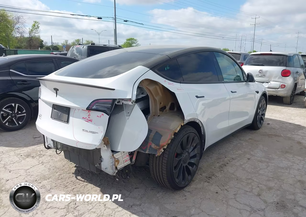 2023 Tesla Model Y Performance Dual Motor All-Wheel Drive VIN:7SAYGDEFXPF800354 - 4