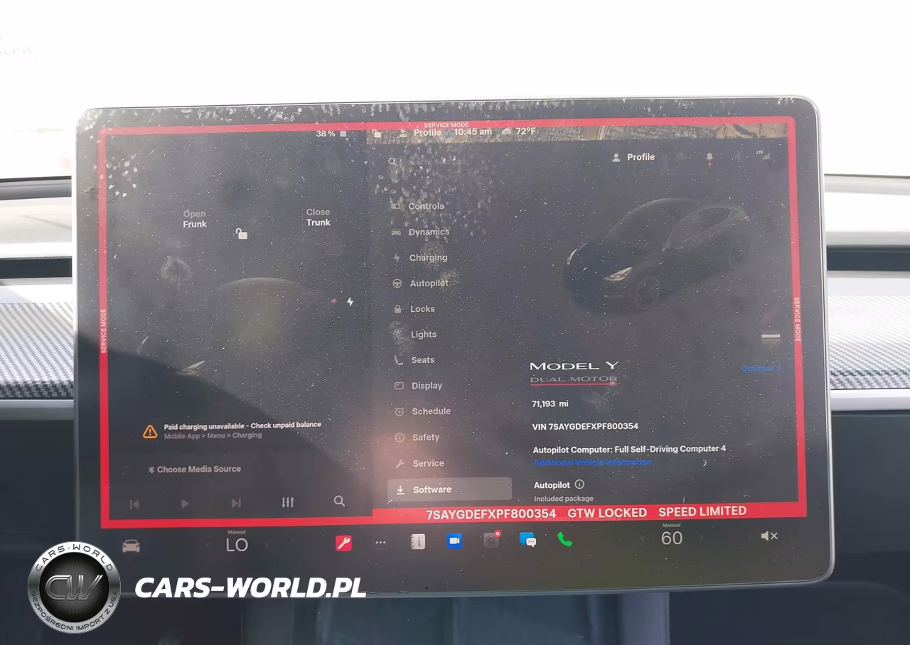 2023 Tesla Model Y Performance Dual Motor All-Wheel Drive VIN:7SAYGDEFXPF800354 - 7