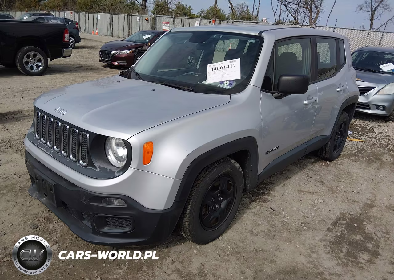 2017 Jeep Renegade Sport Fwd VIN:ZACCJAAB7HPE92533 - 2