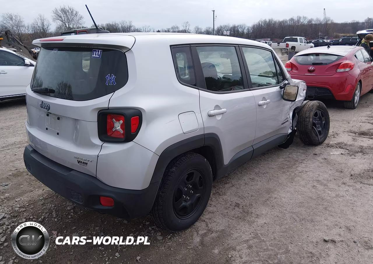 2017 Jeep Renegade Sport Fwd VIN:ZACCJAAB7HPE92533 - 4