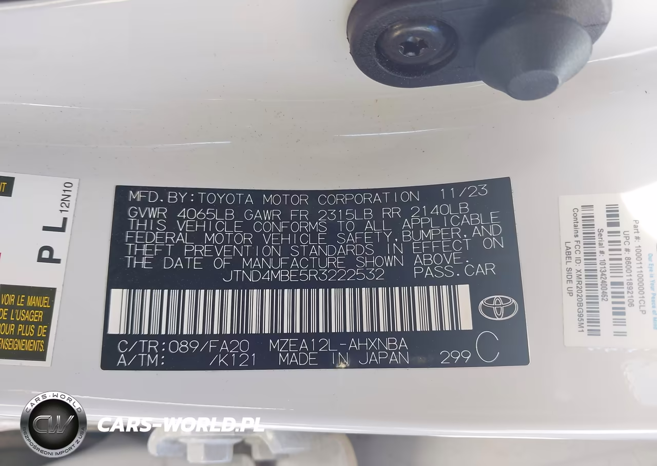 2024 Toyota Corolla Se VIN:JTND4MBE5R3222532 - 9