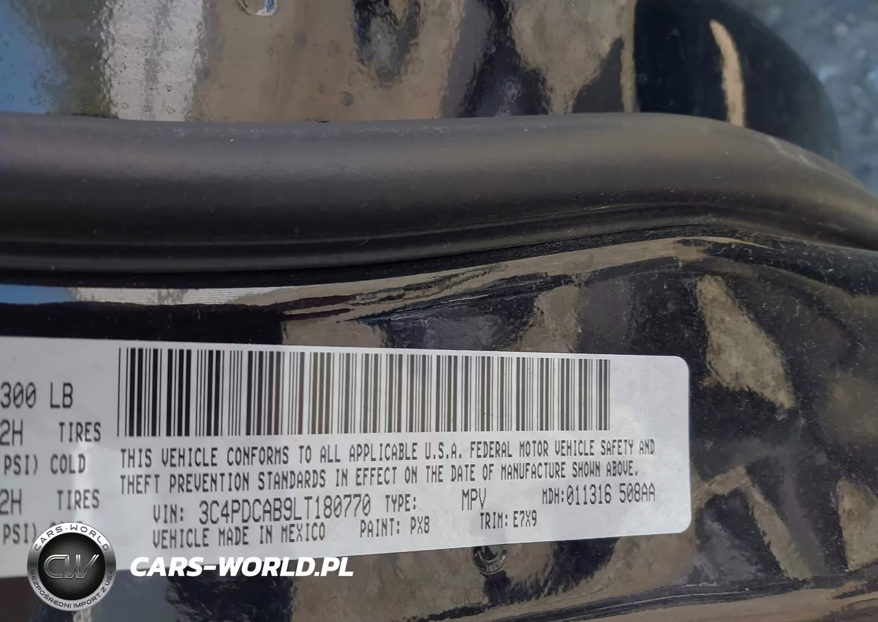 2020 Dodge Journey Se Value VIN:3C4PDCAB9LT180770 - 9