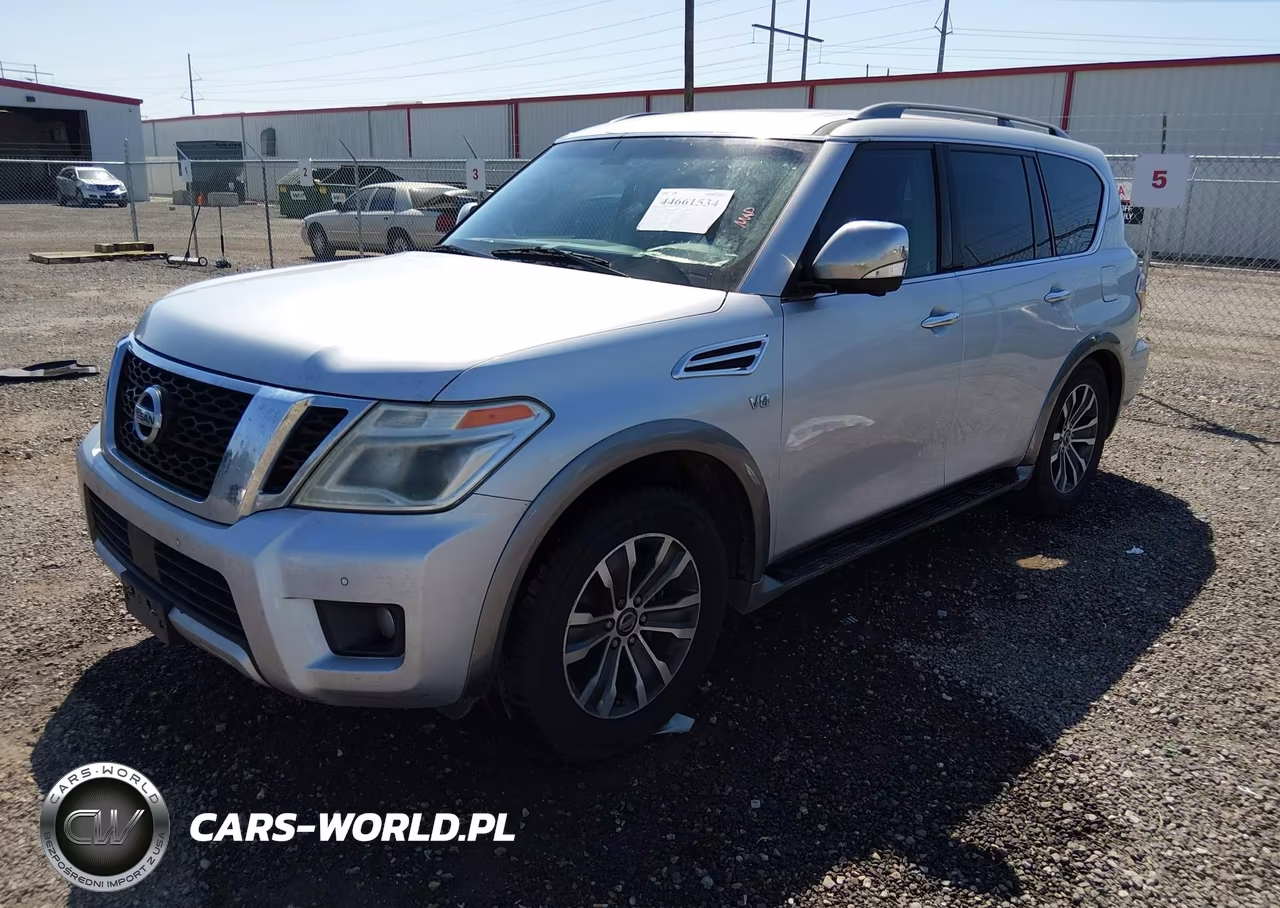 2017 Nissan Armada Sl VIN:JN8AY2ND5H9001760 - 2