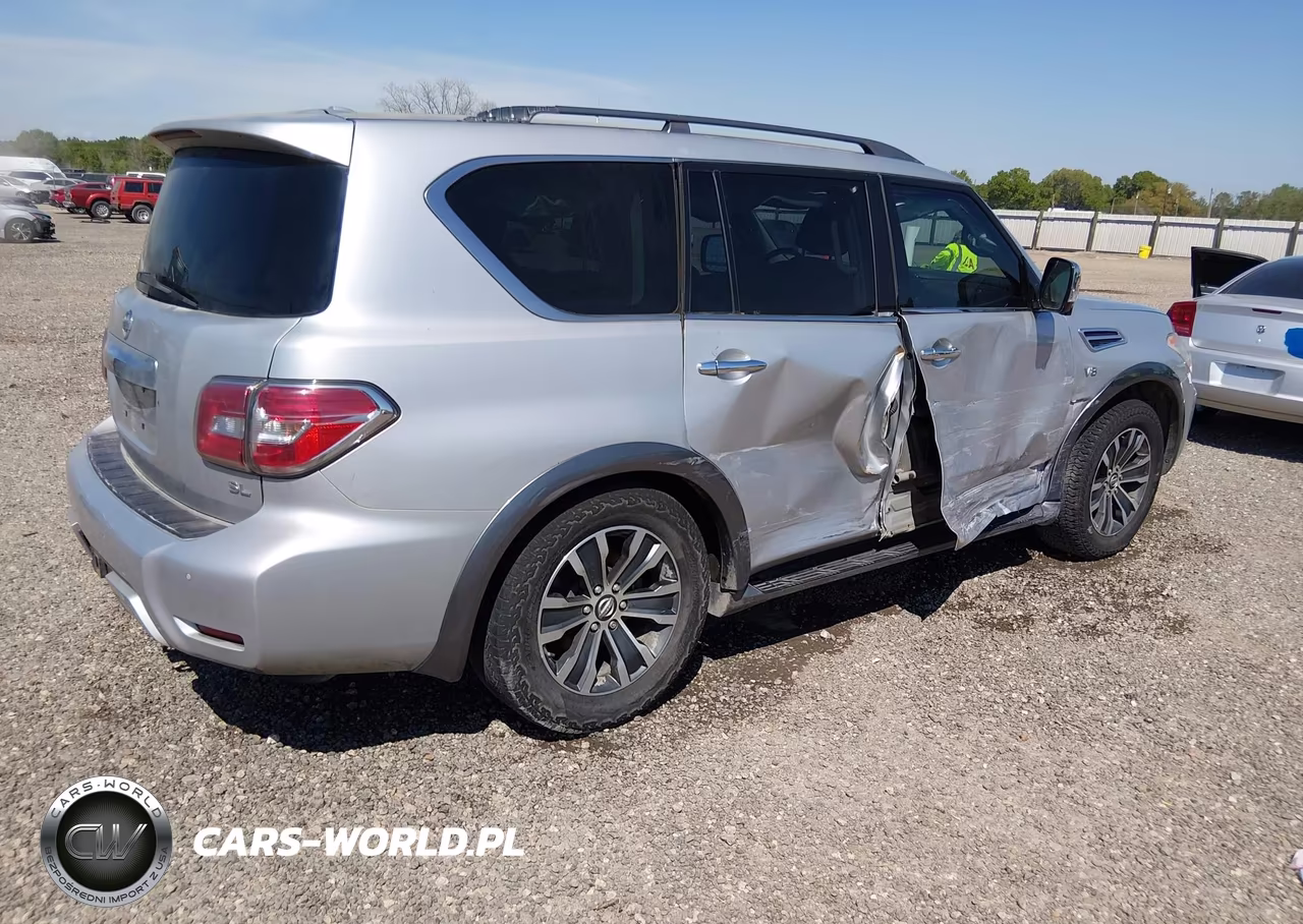 2017 Nissan Armada Sl VIN:JN8AY2ND5H9001760 - 4