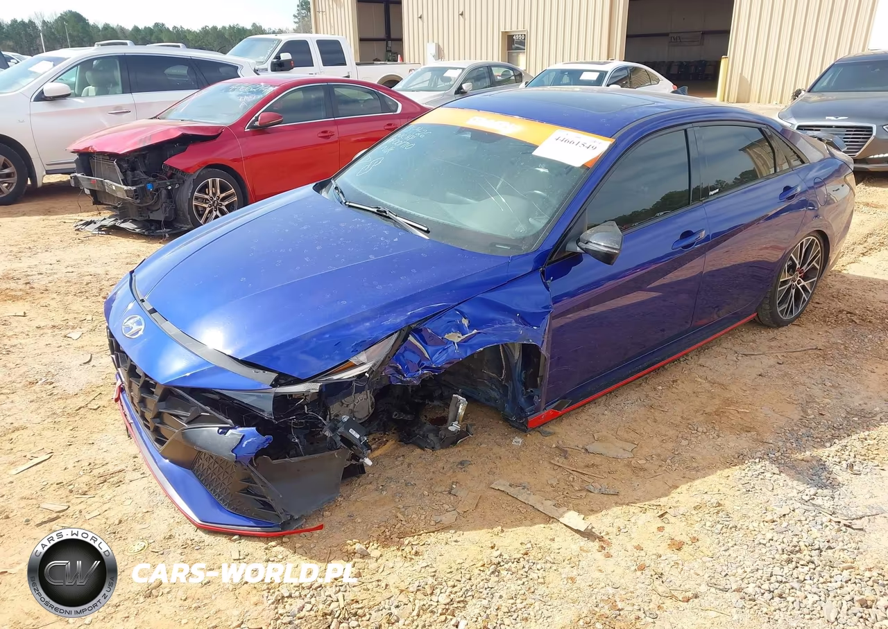 2022 Hyundai Elantra N VIN:KMHLW4AK3NU001710 - 2