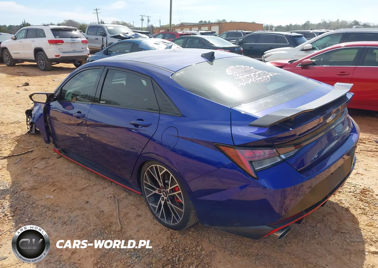 2022 Hyundai Elantra N VIN:KMHLW4AK3NU001710 - 3