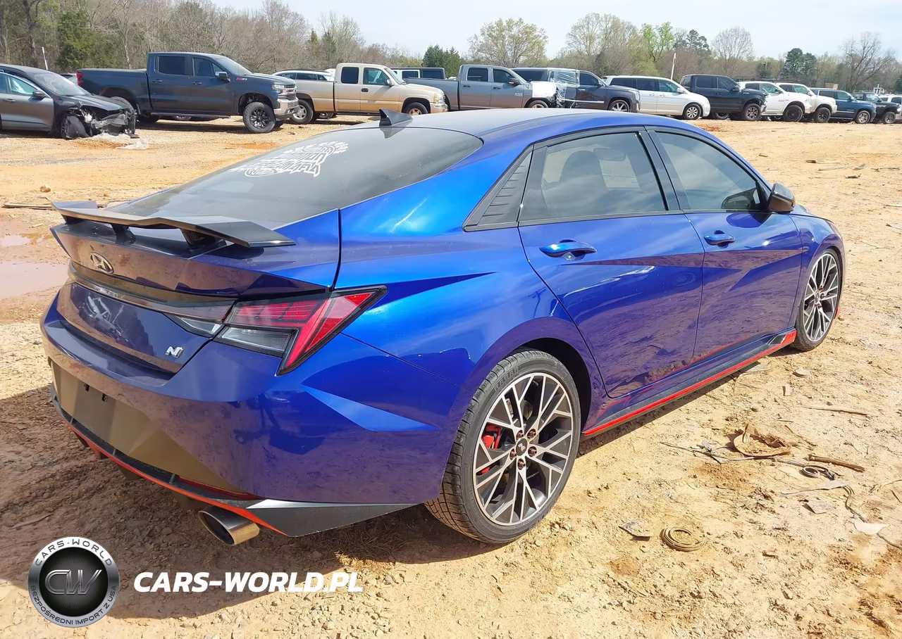 2022 Hyundai Elantra N VIN:KMHLW4AK3NU001710 - 4