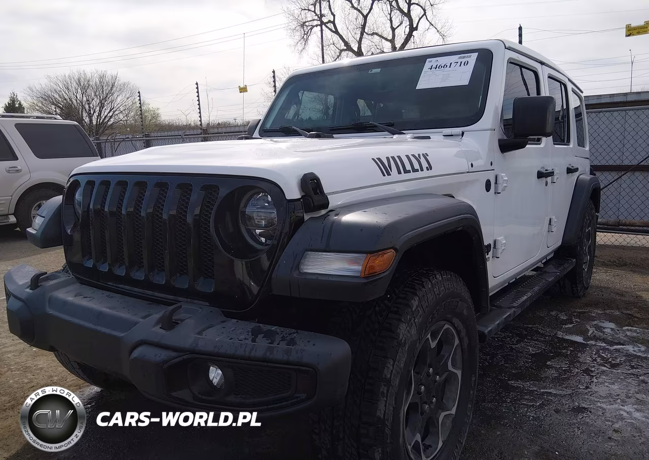 2020 Jeep Wrangler Unlimited Willys 4X4 VIN:1C4HJXDN5LW346206 - 2