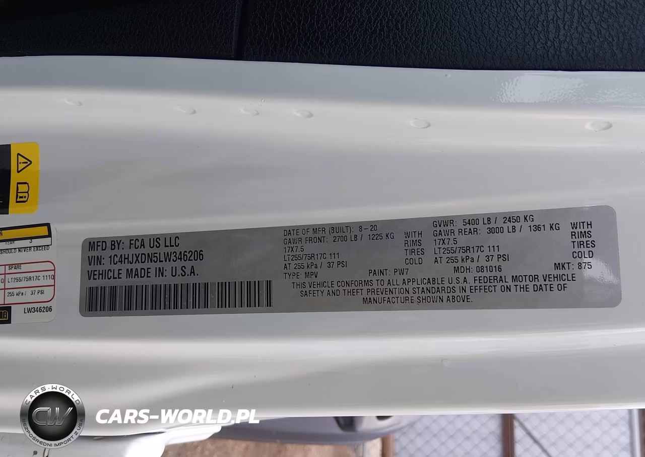 2020 Jeep Wrangler Unlimited Willys 4X4 VIN:1C4HJXDN5LW346206 - 9
