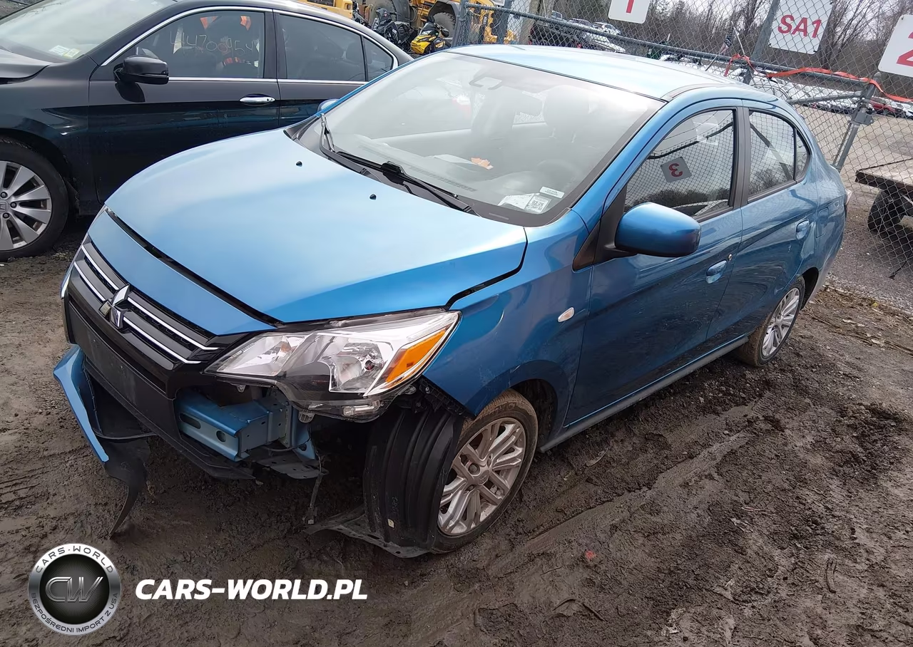 2022 Mitsubishi Mirage G4 Le VIN:ML32FUFJXNHF02348 - 2