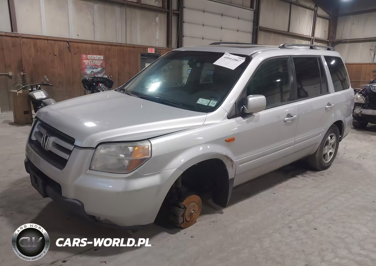 2008 Honda Pilot Ex-L VIN:5FNYF18588B039164 - 2