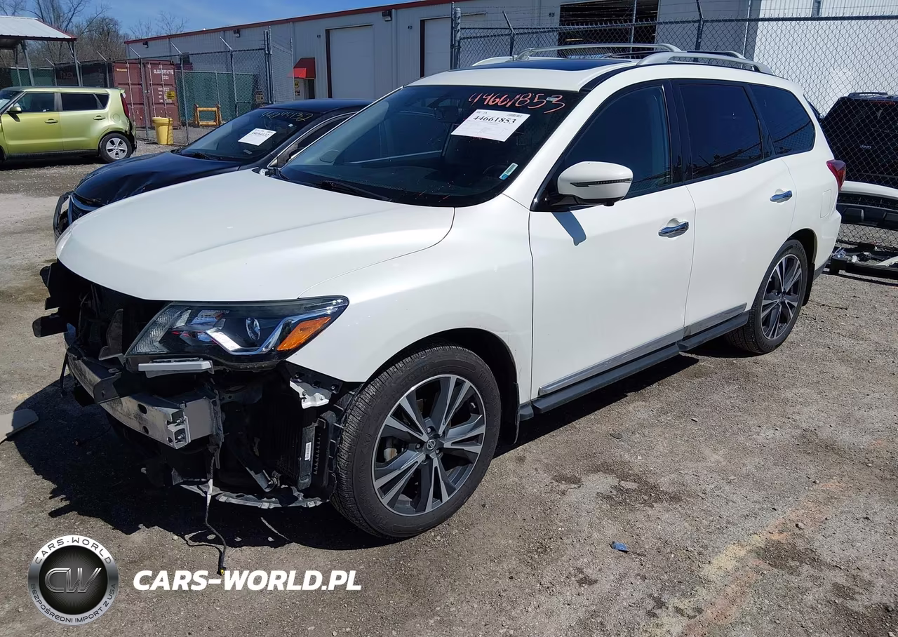 2017 Nissan Pathfinder Platinum VIN:5N1DR2MMXHC638570 - 2