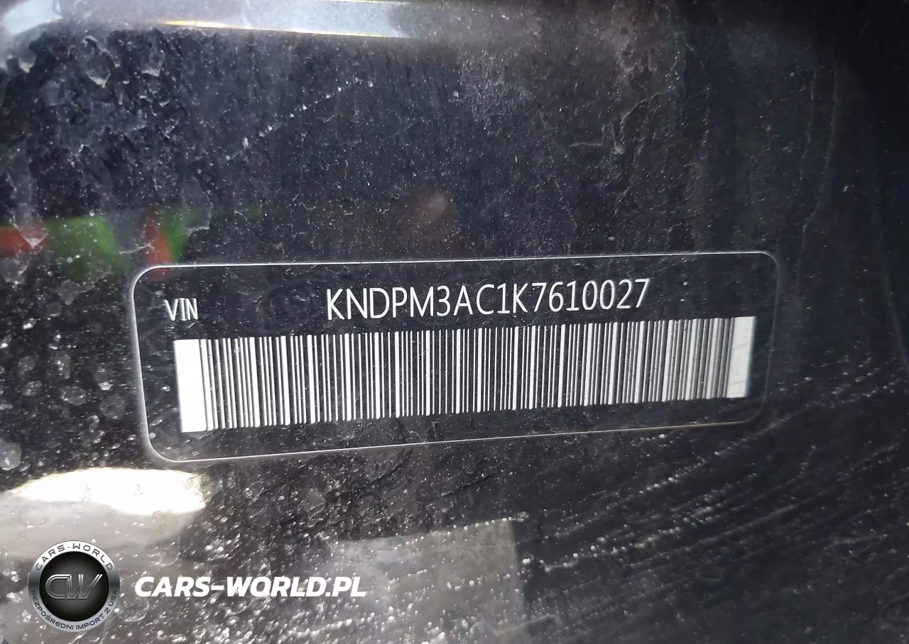 2019 Kia Sportage Lx VIN:KNDPM3AC1K7610027 - 9