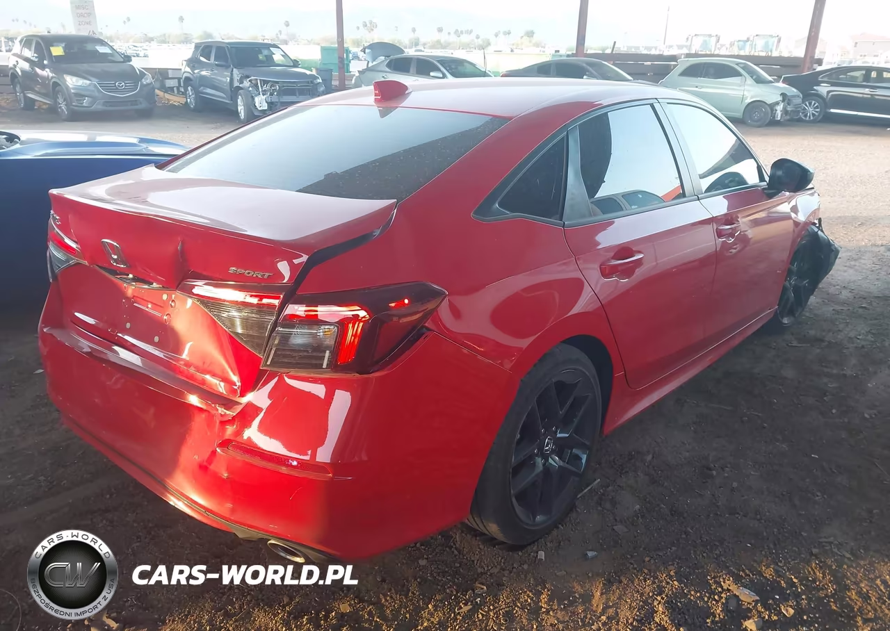 2025 Honda Civic Sport VIN:2HGFE2F59SH582142 - 4