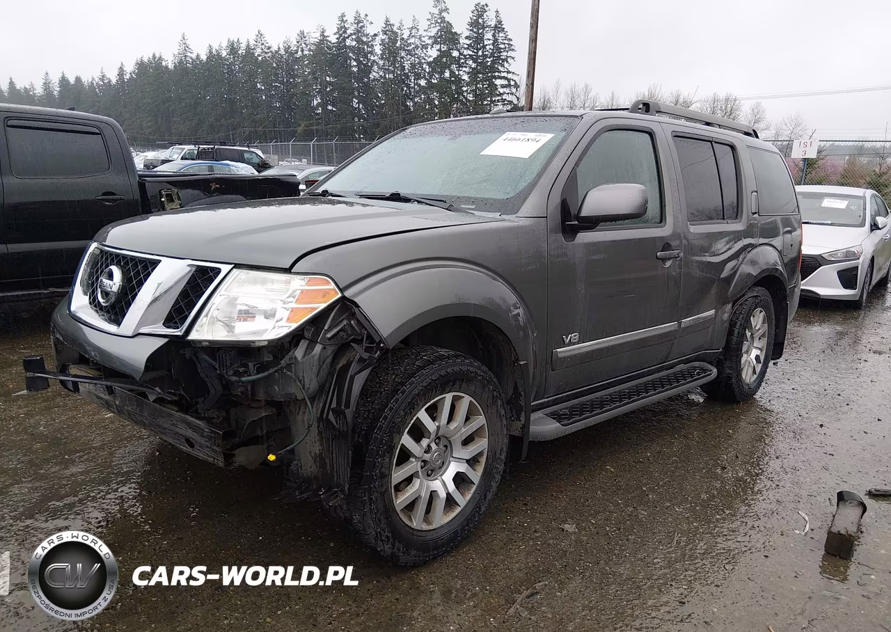 2008 Nissan Pathfinder Le V8 VIN:5N1BR18B78C631652 - 2