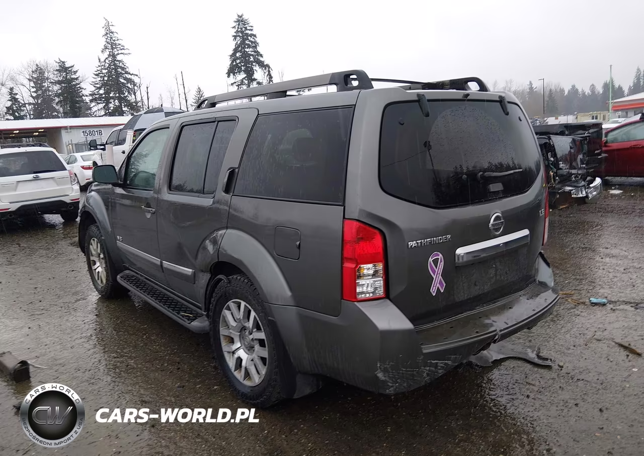 2008 Nissan Pathfinder Le V8 VIN:5N1BR18B78C631652 - 3