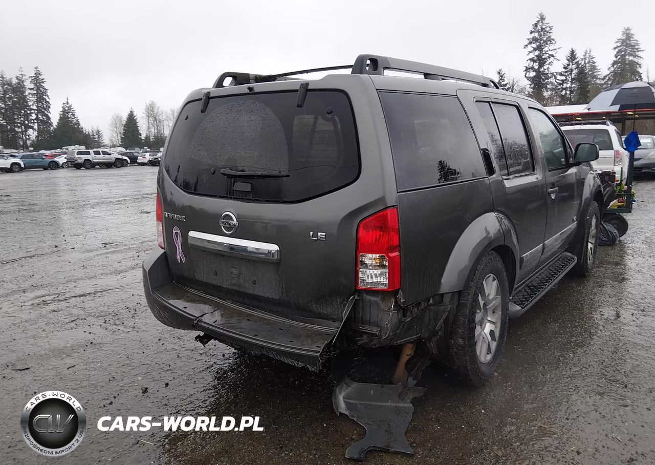 2008 Nissan Pathfinder Le V8 VIN:5N1BR18B78C631652 - 4