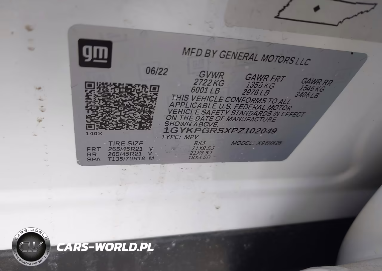 2023 Cadillac Xt6 Awd Sport VIN:1GYKPGRSXPZ102049 - 9