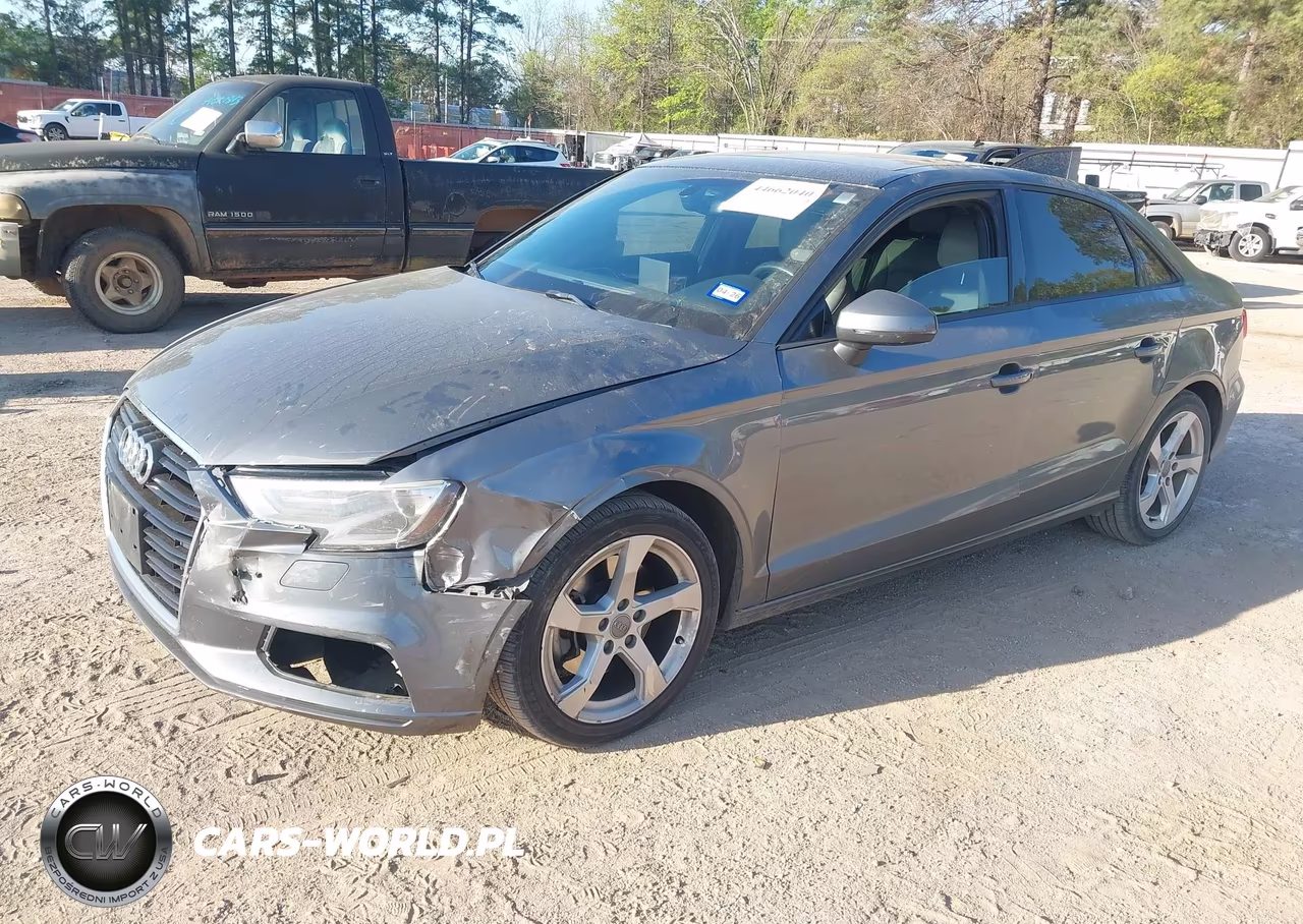 2019 Audi A3 40 Premium-40 Titanium Premium VIN:WAUAUHFF4KA077161 - 2
