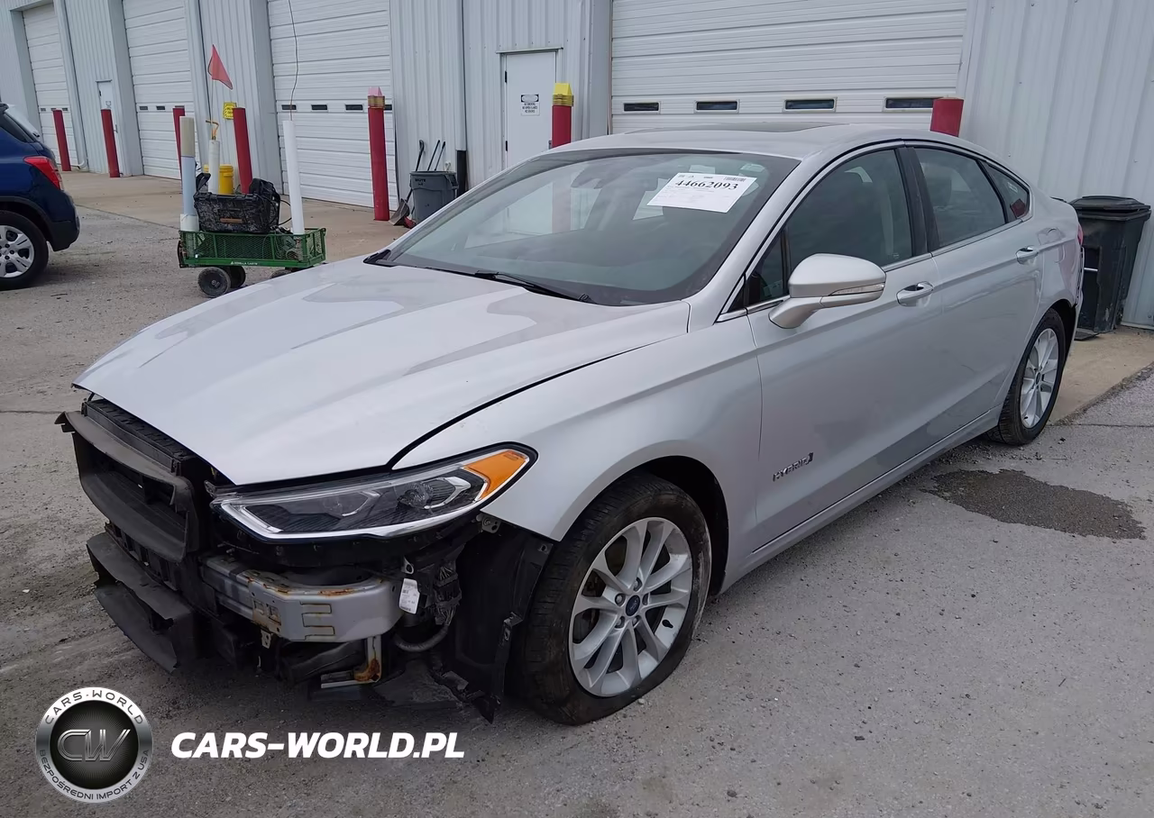 2019 Ford Fusion Hybrid Sel VIN:3FA6P0MU7KR130711 - 2