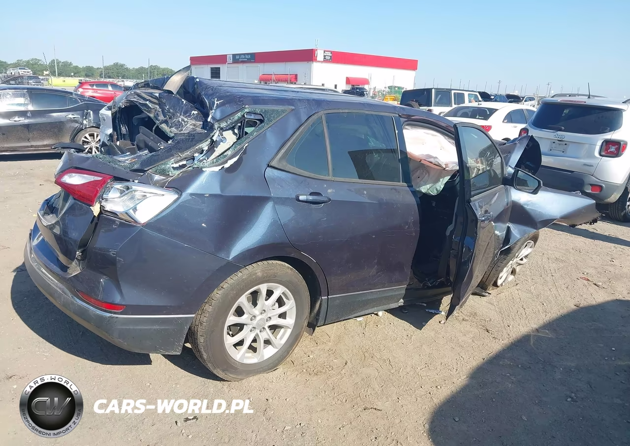 2018 Chevrolet Equinox Ls VIN:3GNAXHEV0JL114496 - 4