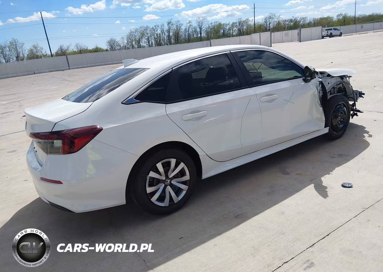 2026 Honda Civic Lx VIN:2HGFE2F20TH557010 - 4