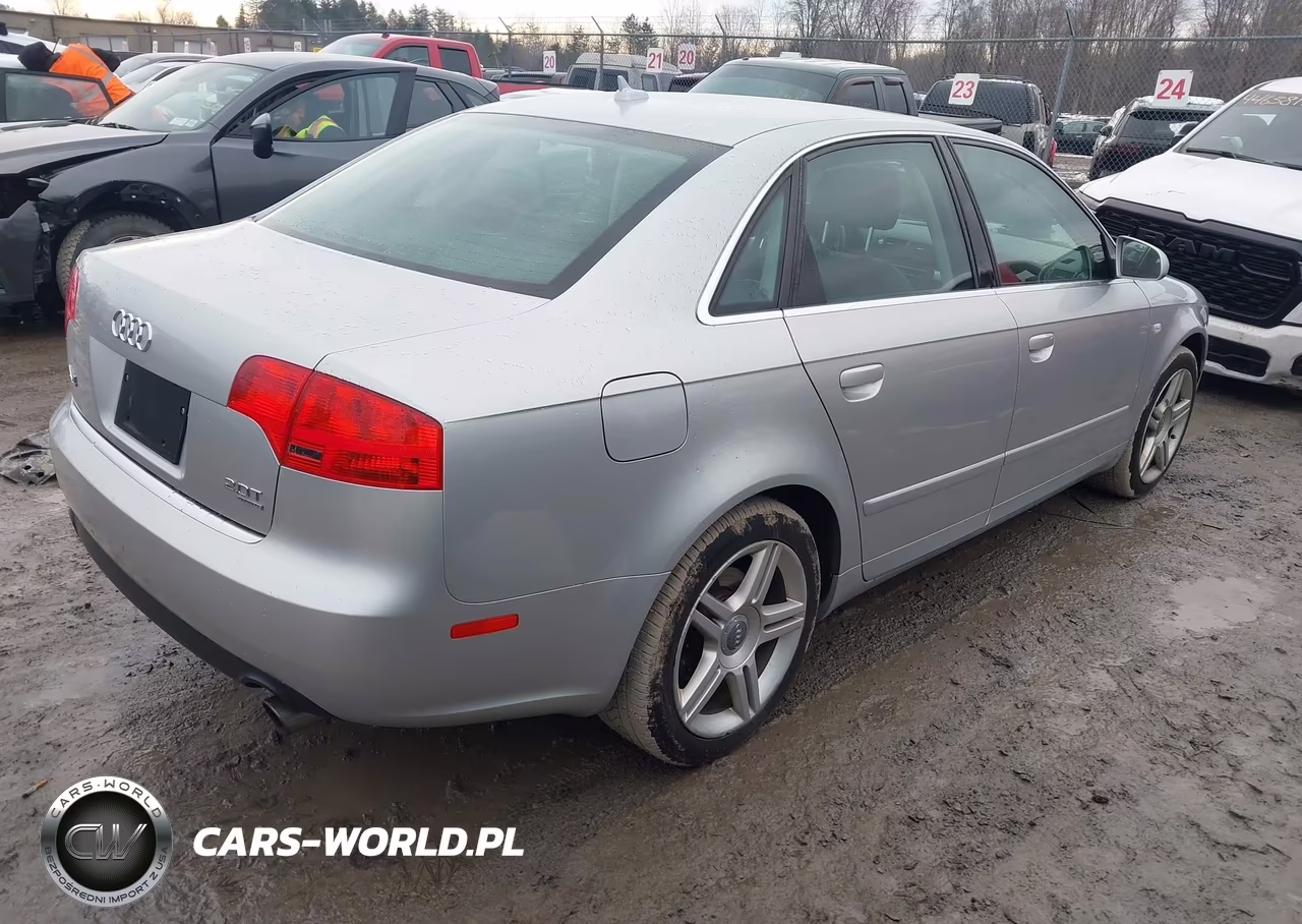 2007 Audi A4 2.0T VIN:WAUDF78E97A038479 - 4