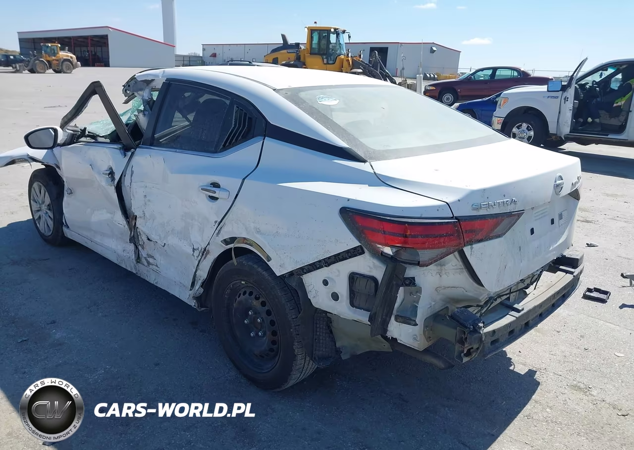 2020 Nissan Sentra S Xtronic Cvt VIN:3N1AB8BV7LY309080 - 3