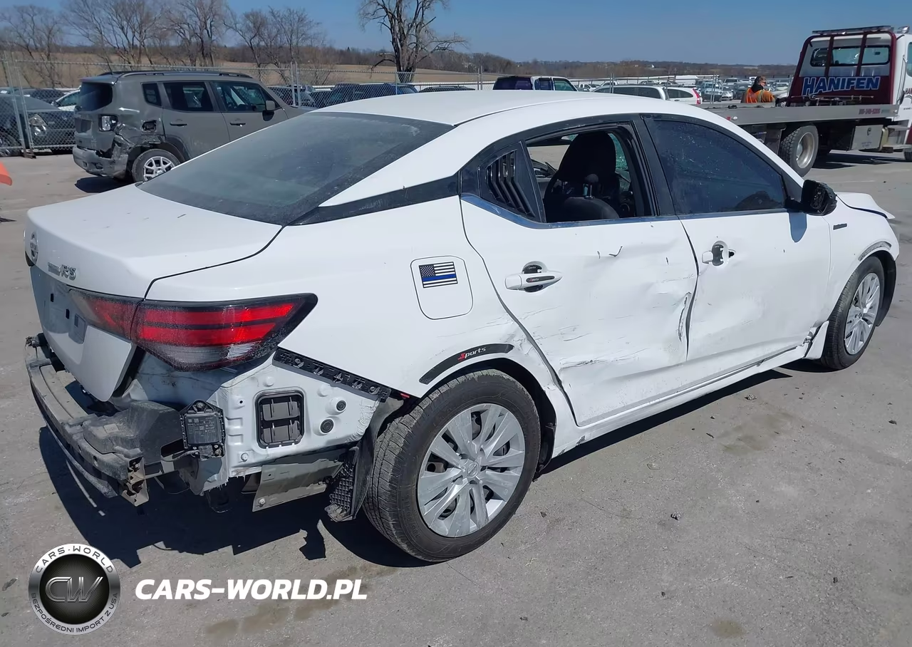 2020 Nissan Sentra S Xtronic Cvt VIN:3N1AB8BV7LY309080 - 6