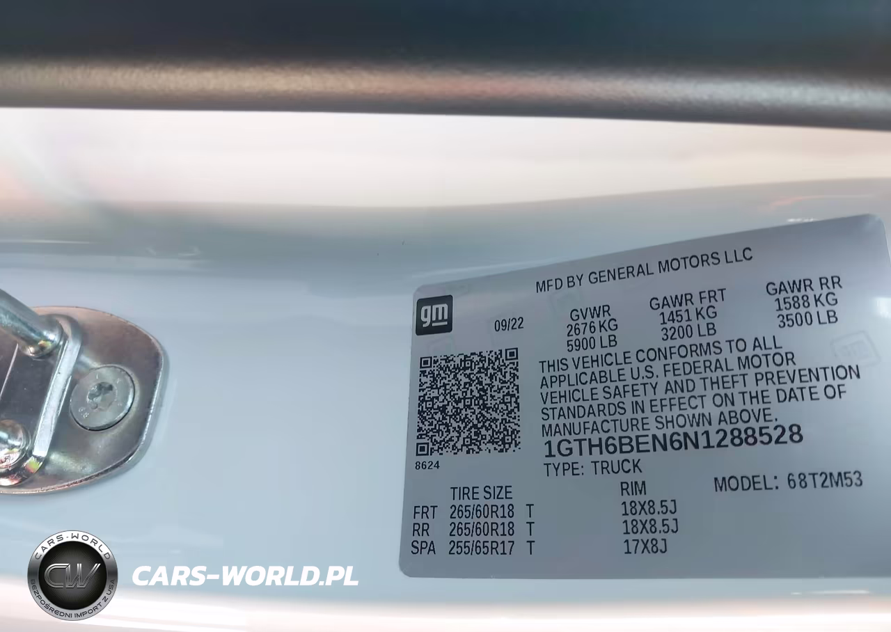 2022 GMC Canyon 4Wd Elevation Standard VIN:1GTH6BEN6N1288528 - 9