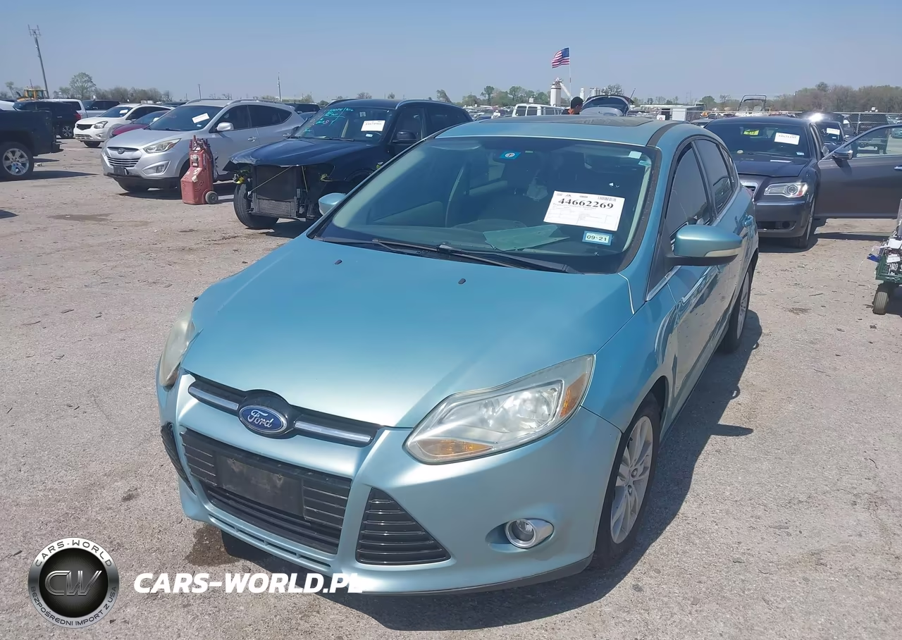 2012 Ford Focus Sel VIN:1FAHP3M23CL262034 - 2