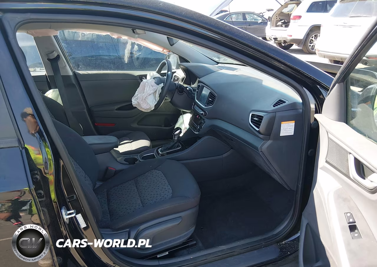 2017 Hyundai Ioniq Hybrid Blue VIN:KMHC65LC4HU022307 - 5