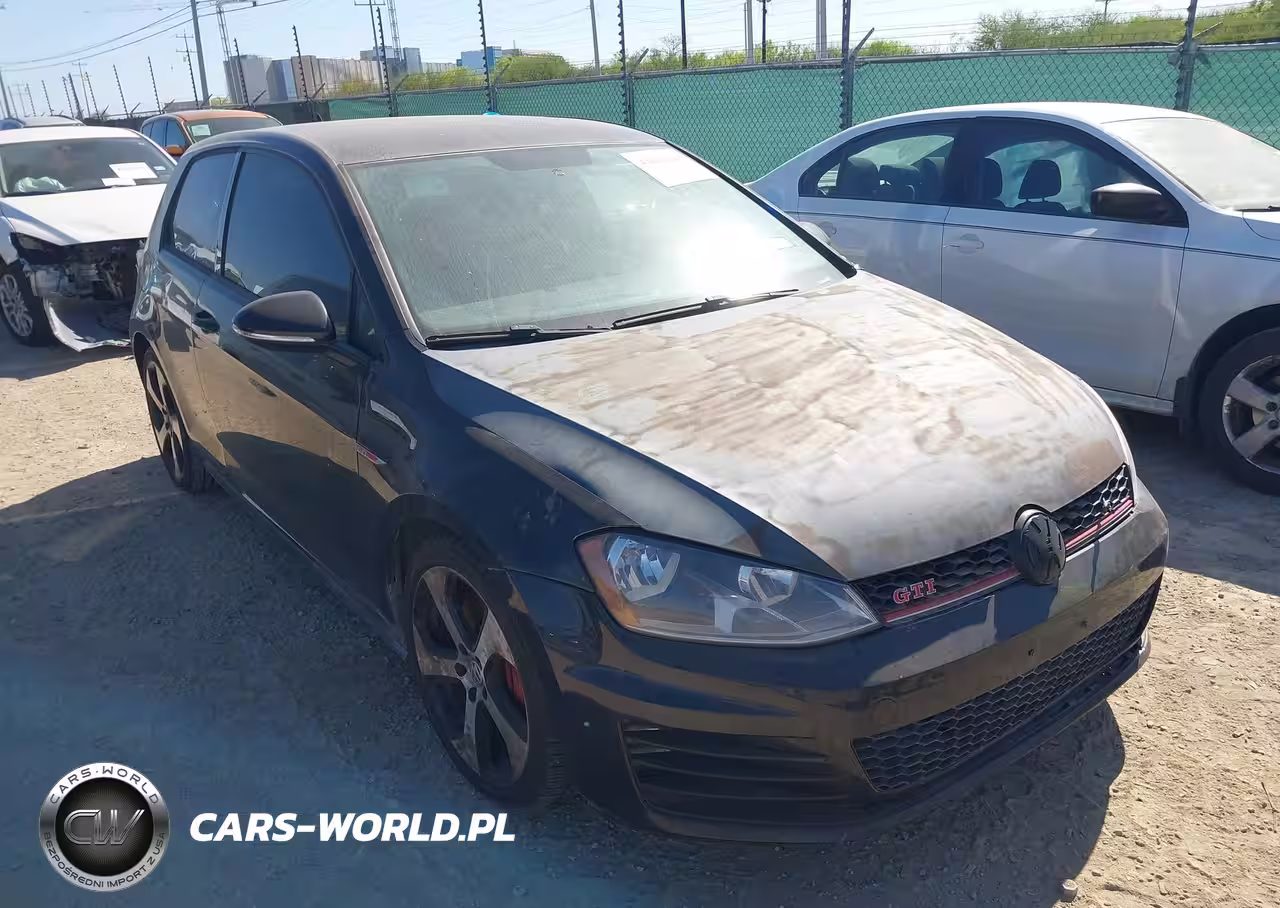 2015 Volkswagen Golf Gti 2.0T S W-Performance Package 2-Door